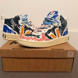 Veja x Marni V15 Leather Sneakers - Multicolor
